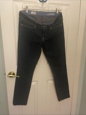 GAP Dark Blue Women's Skinny Jeans 10 Ankle